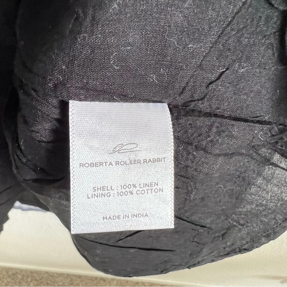 Roberta Roller Rabbit Linen V-Neck Mini Dress - Picture 5 of 12